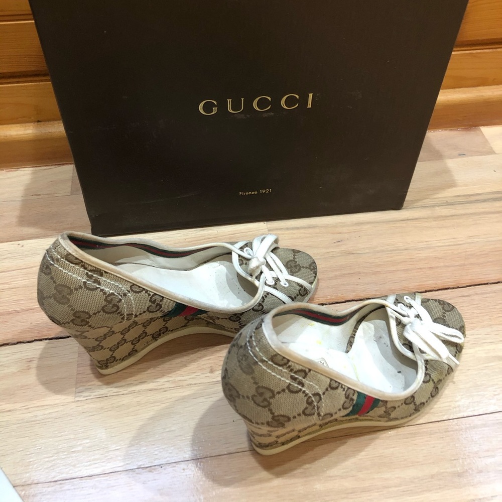 Gucci wedges